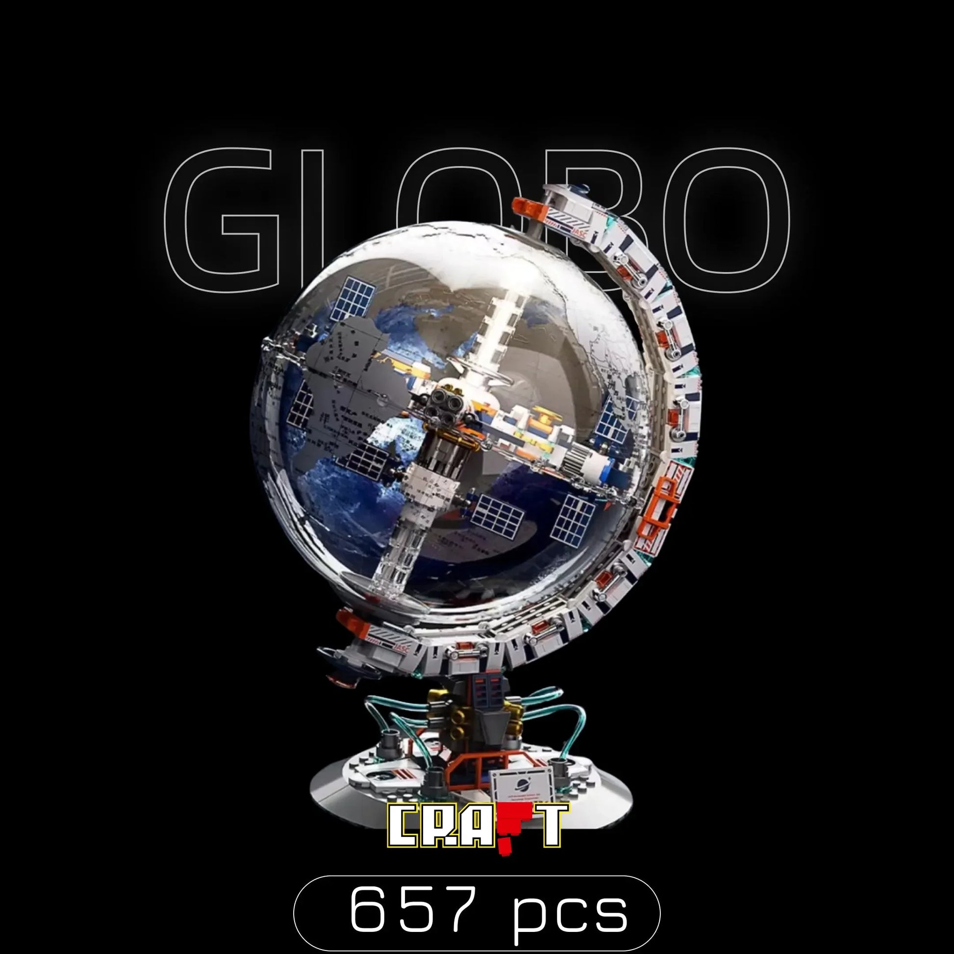 Globo Terrestre (657 pe&ccedil;as) - Brics Craft
