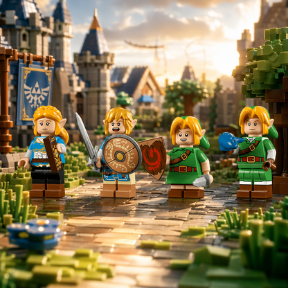 A Lenda de Zelda - &Aacute;rvore sagrada (2 em 1) (2500 pe&ccedil;as)