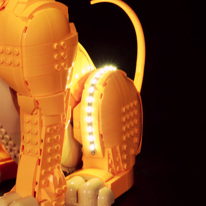 Kit de Ilumina&ccedil;&atilde;o para o Simba, O Rei Le&atilde;o (222 pe&ccedil;as)