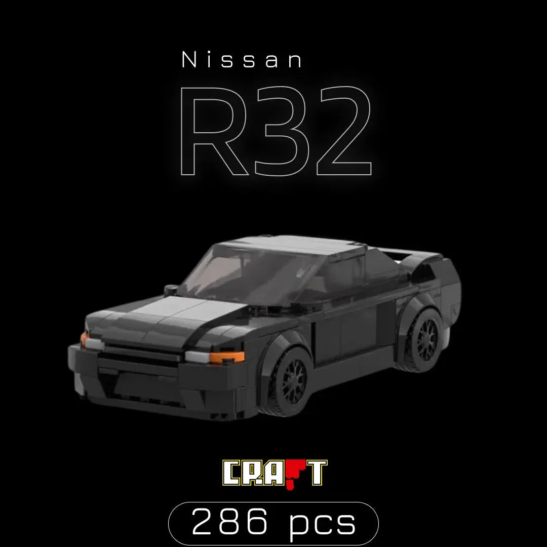 Nissan R32 Skyline GT-R (286 p&ccedil;s) - Brics Craft